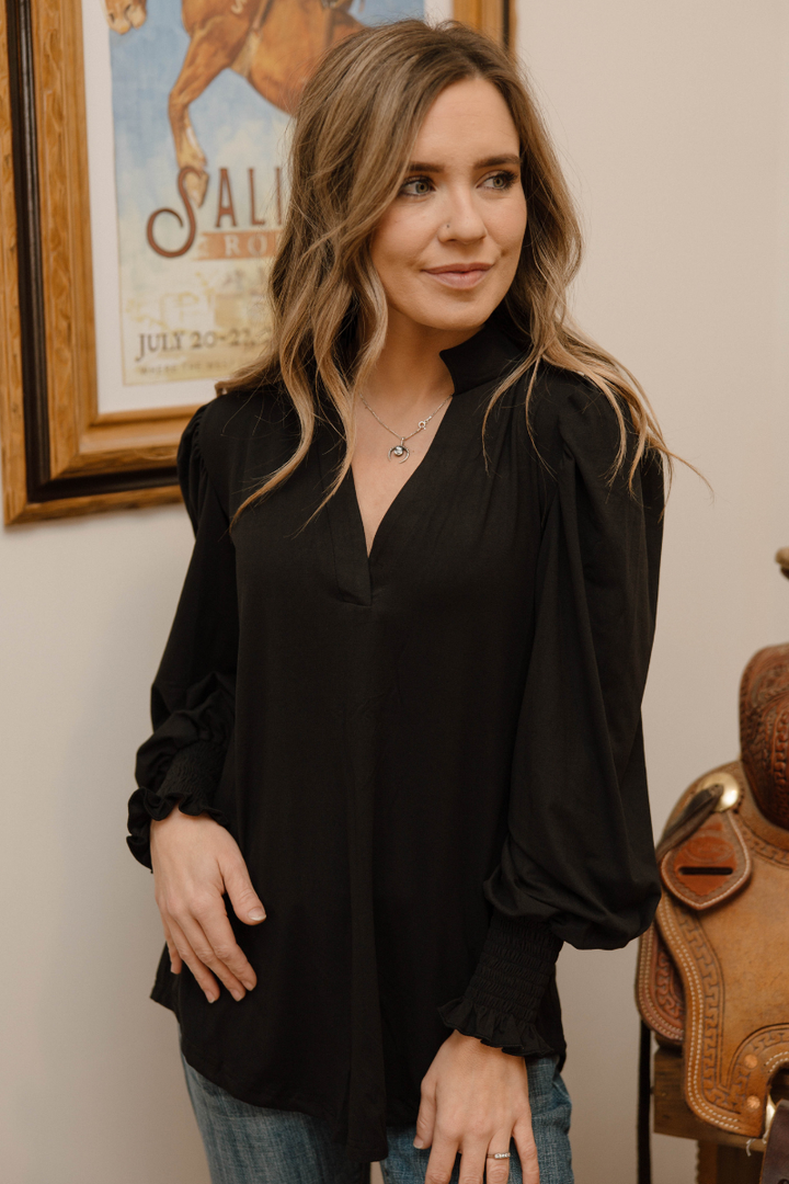 Canyon Call Top - Black