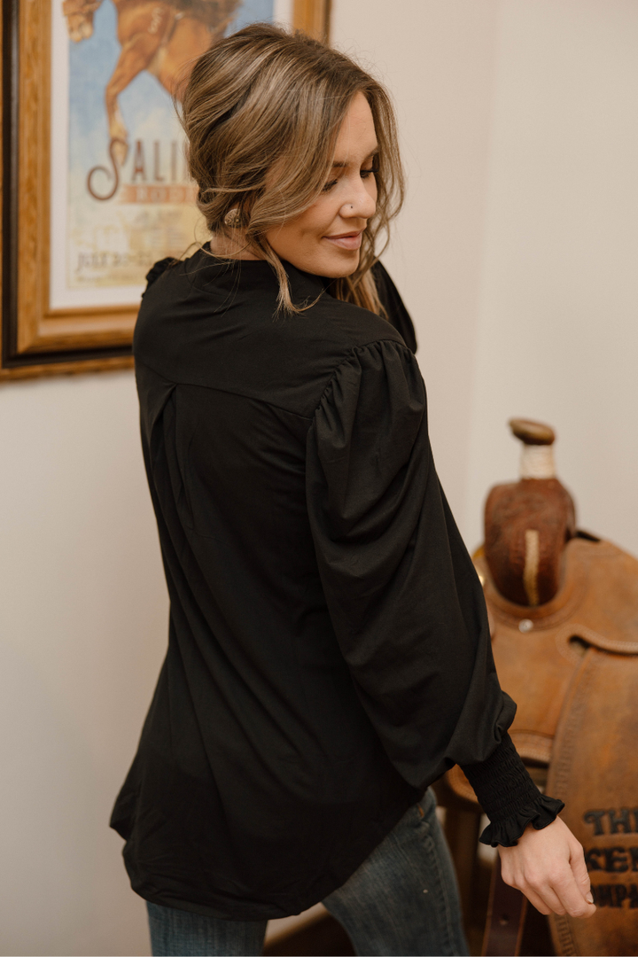 Canyon Call Top - Black