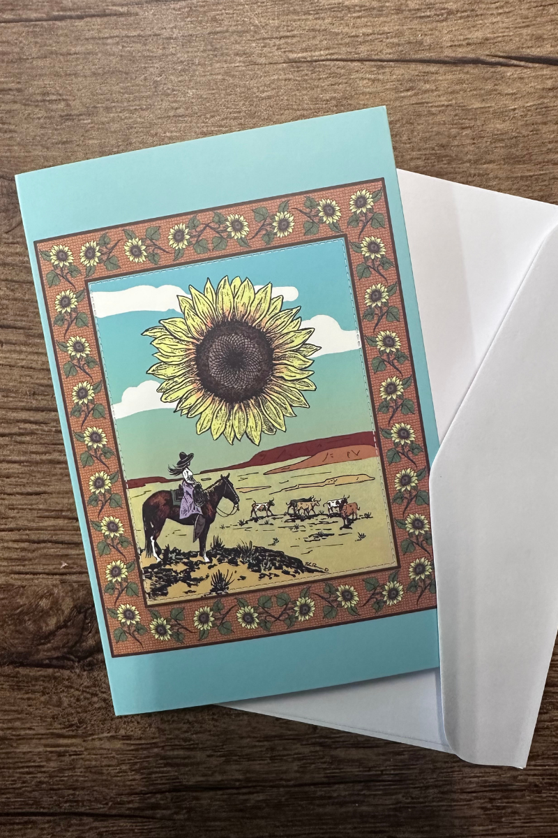 Cowgirl Gratitude Cards