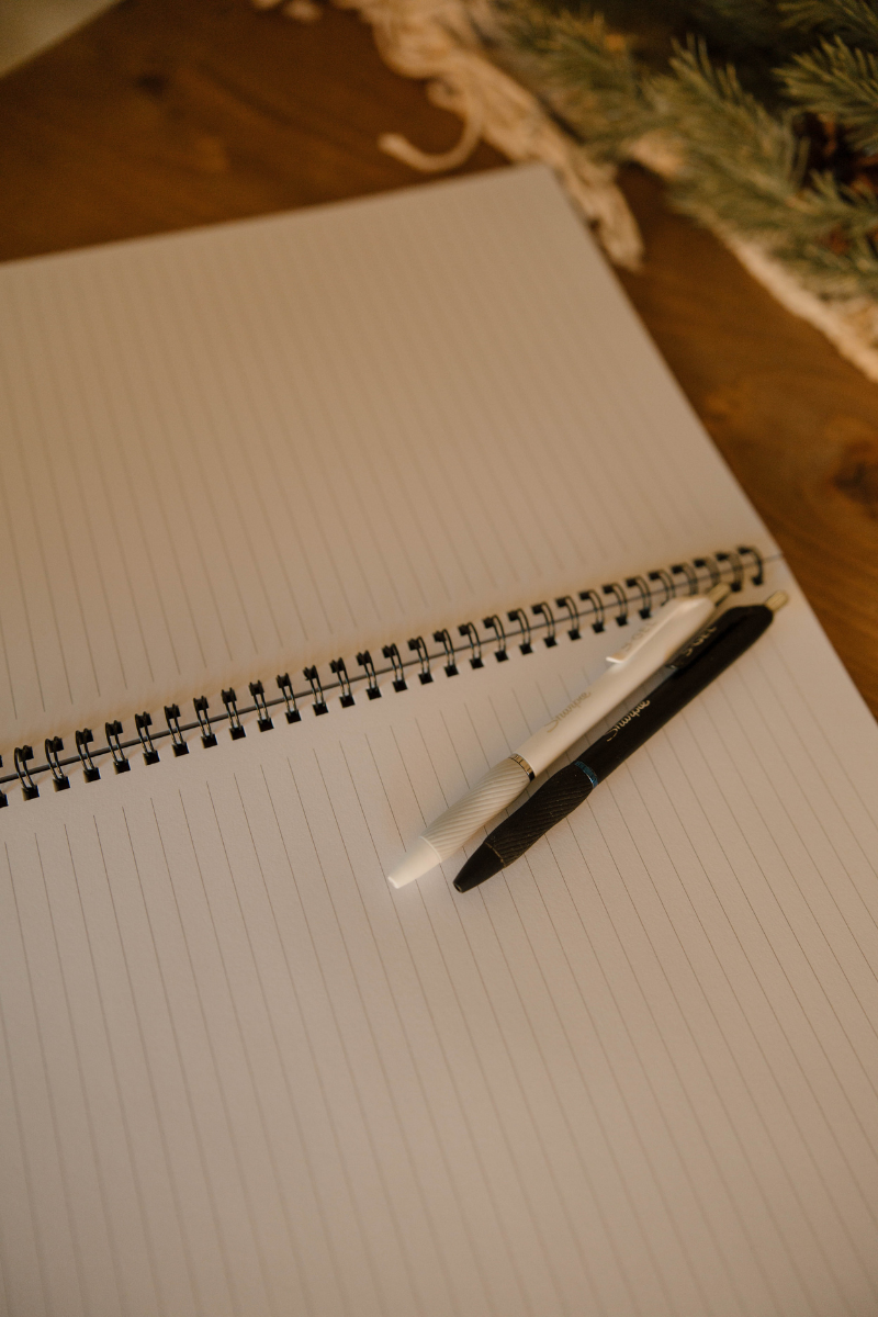 Rough Start Large Notebook