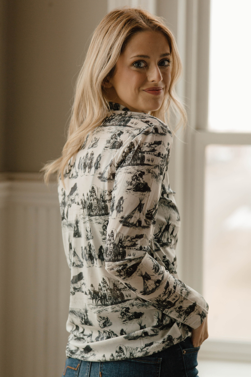 Spirit of The Plains Mesh Top