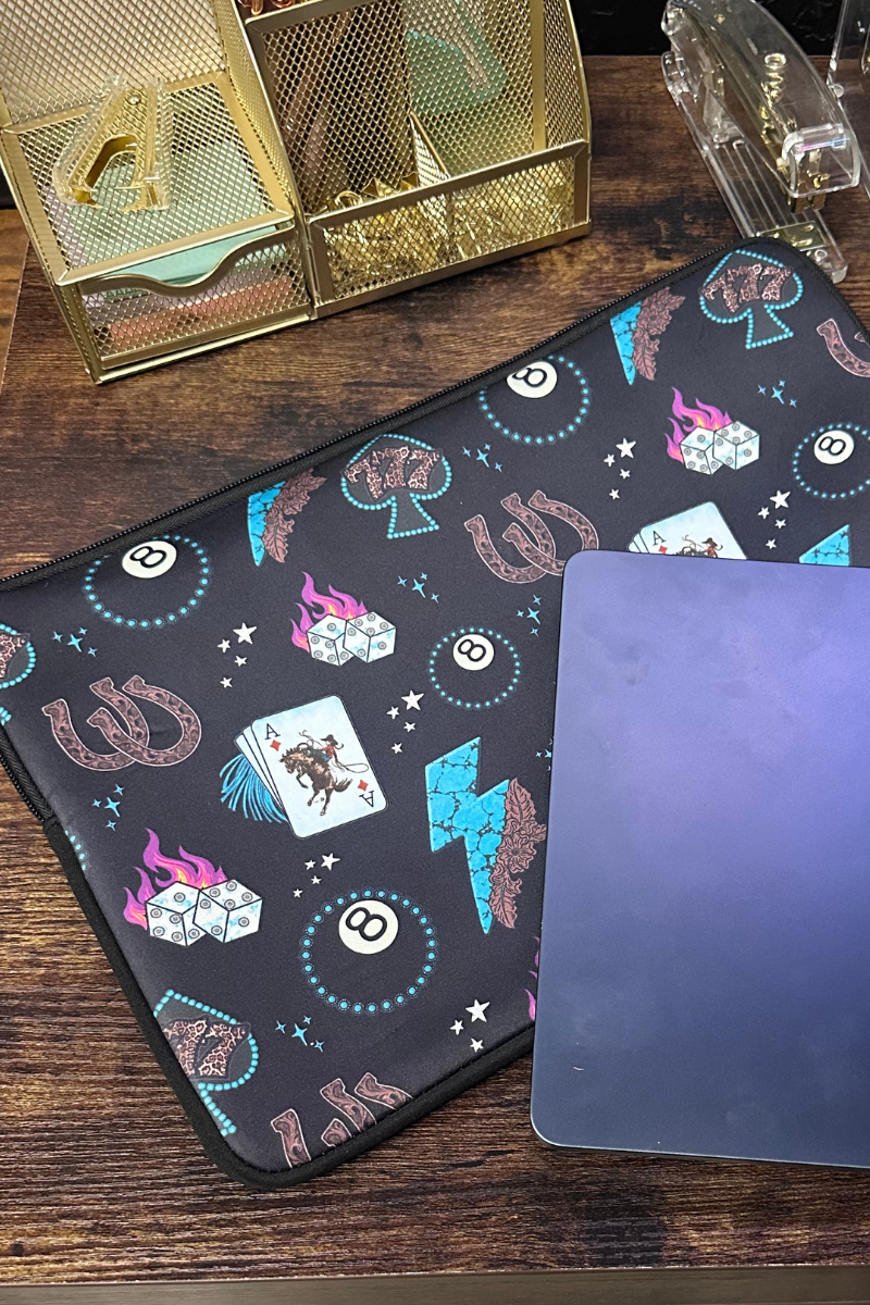 Cowgirl Charm Laptop Case