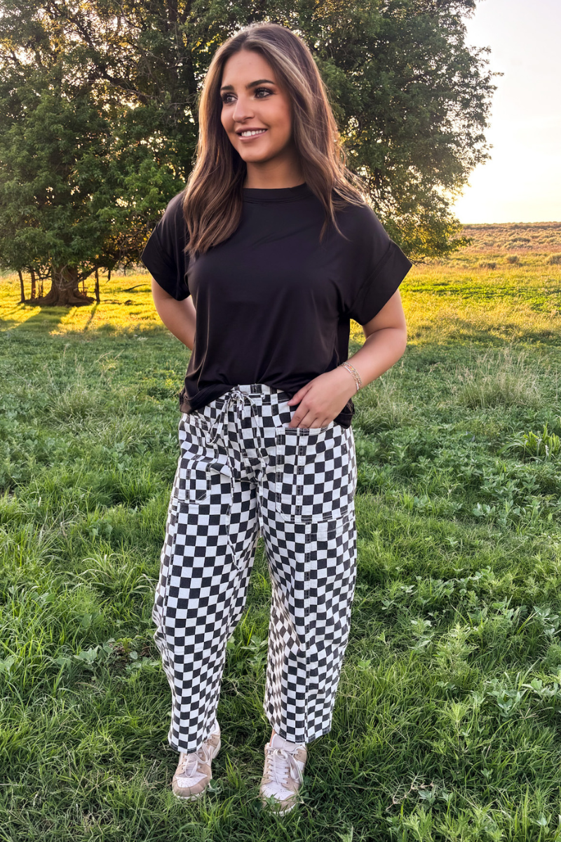 Sterling Staple Top - Black