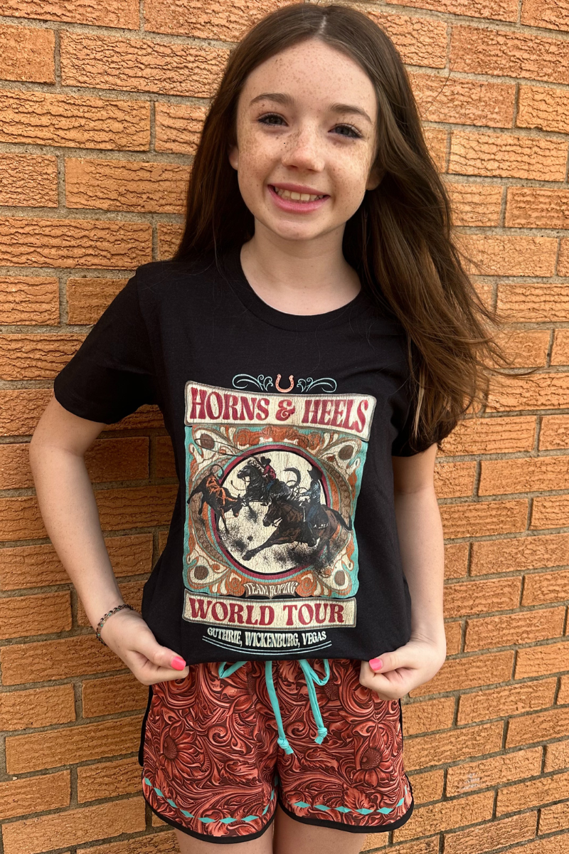 Team Roping World Tour Tee- KIDS