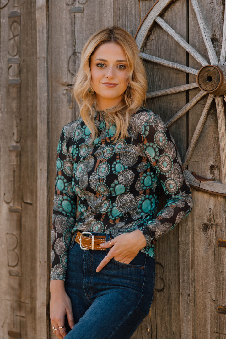 Concho Queen Top
