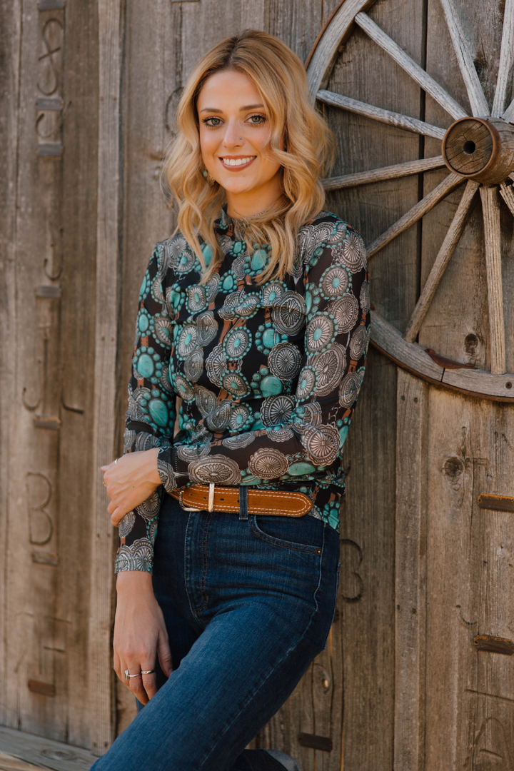 Concho Queen Top