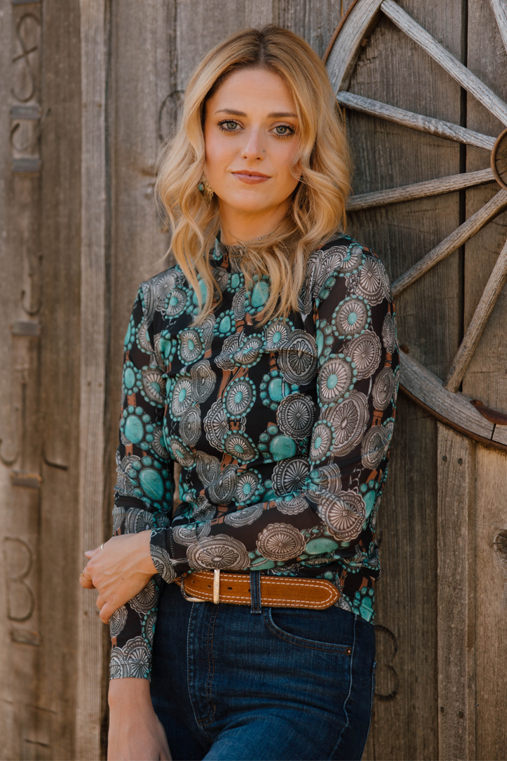 Concho Queen Top