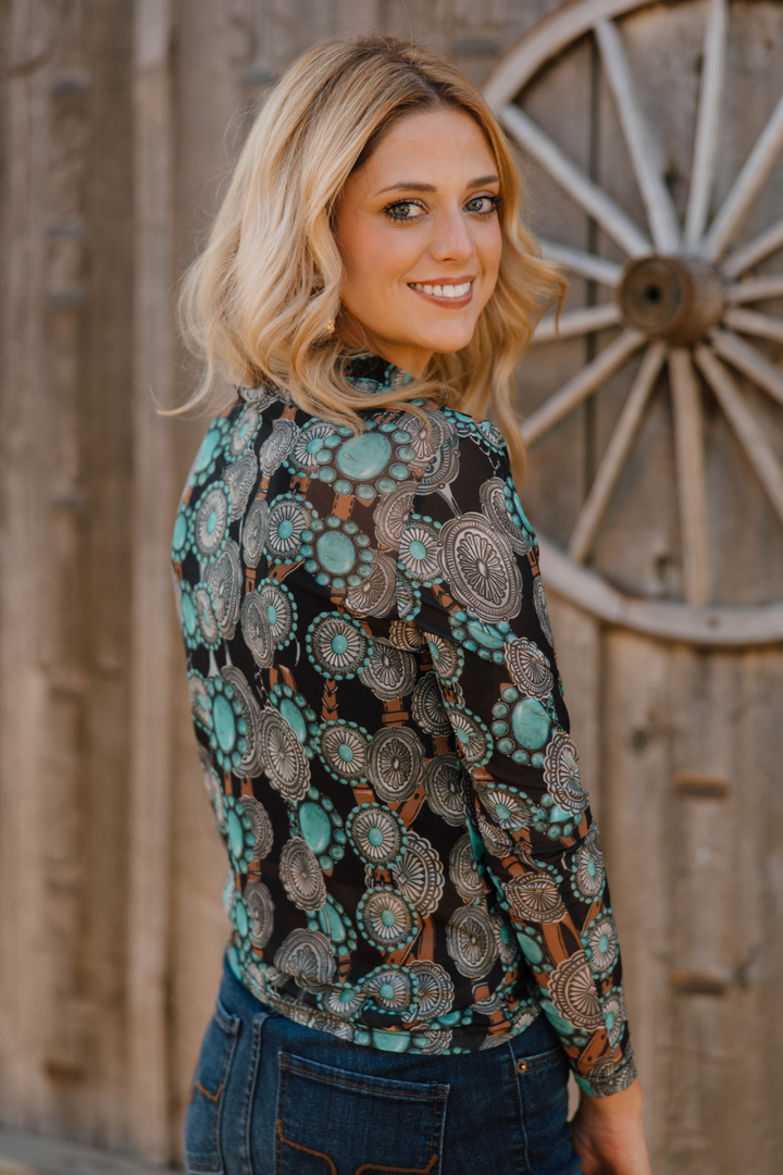 Concho Queen Top