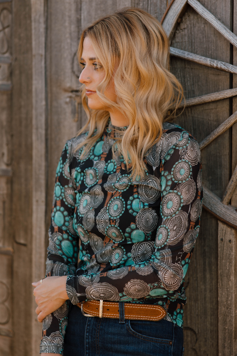 Concho Queen Top