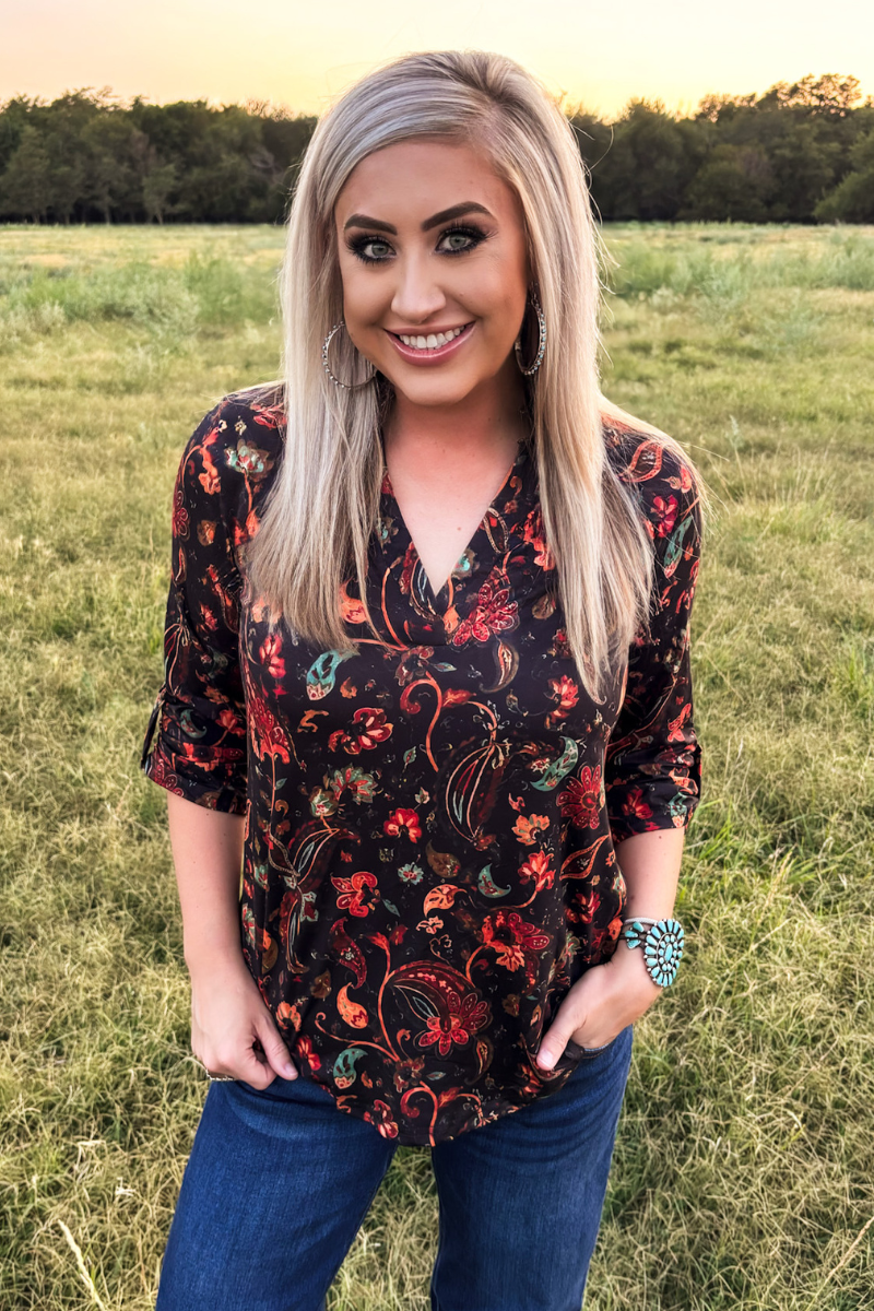 Copper Rose Top