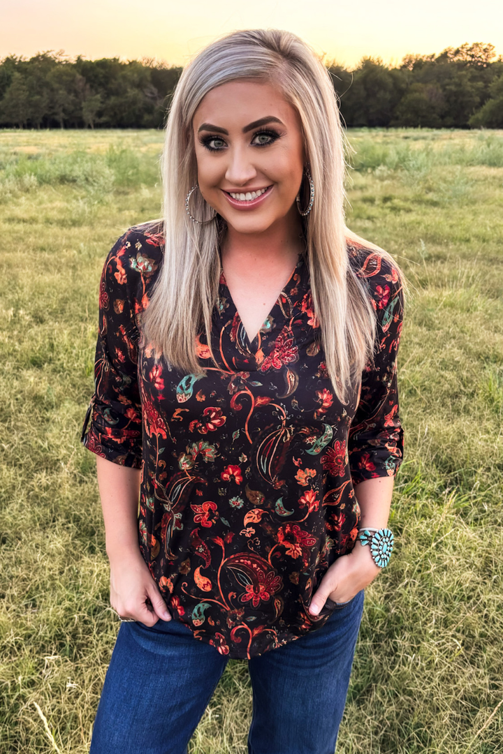 Copper Rose Top