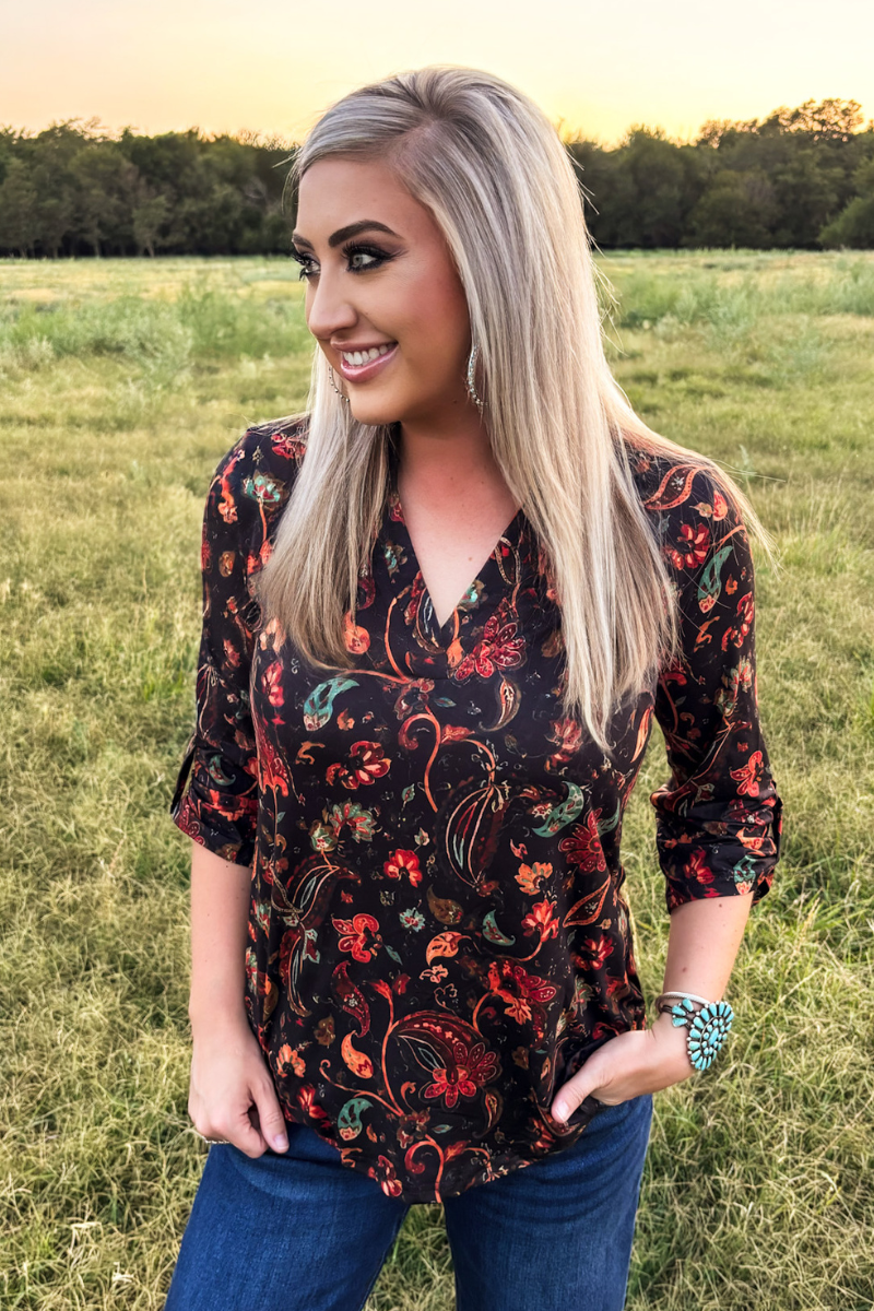 Copper Rose Top