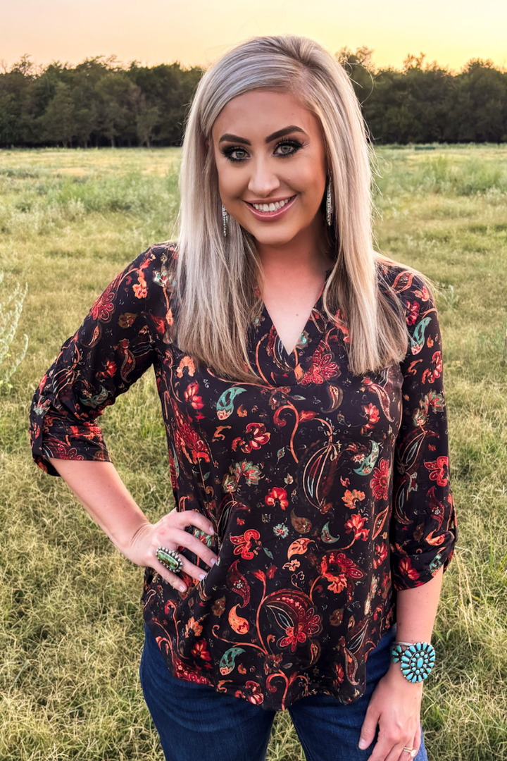 Copper Rose Top