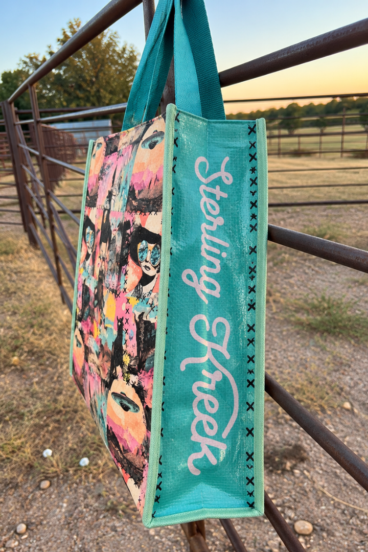 Cosmic Cowgirl Small Tote