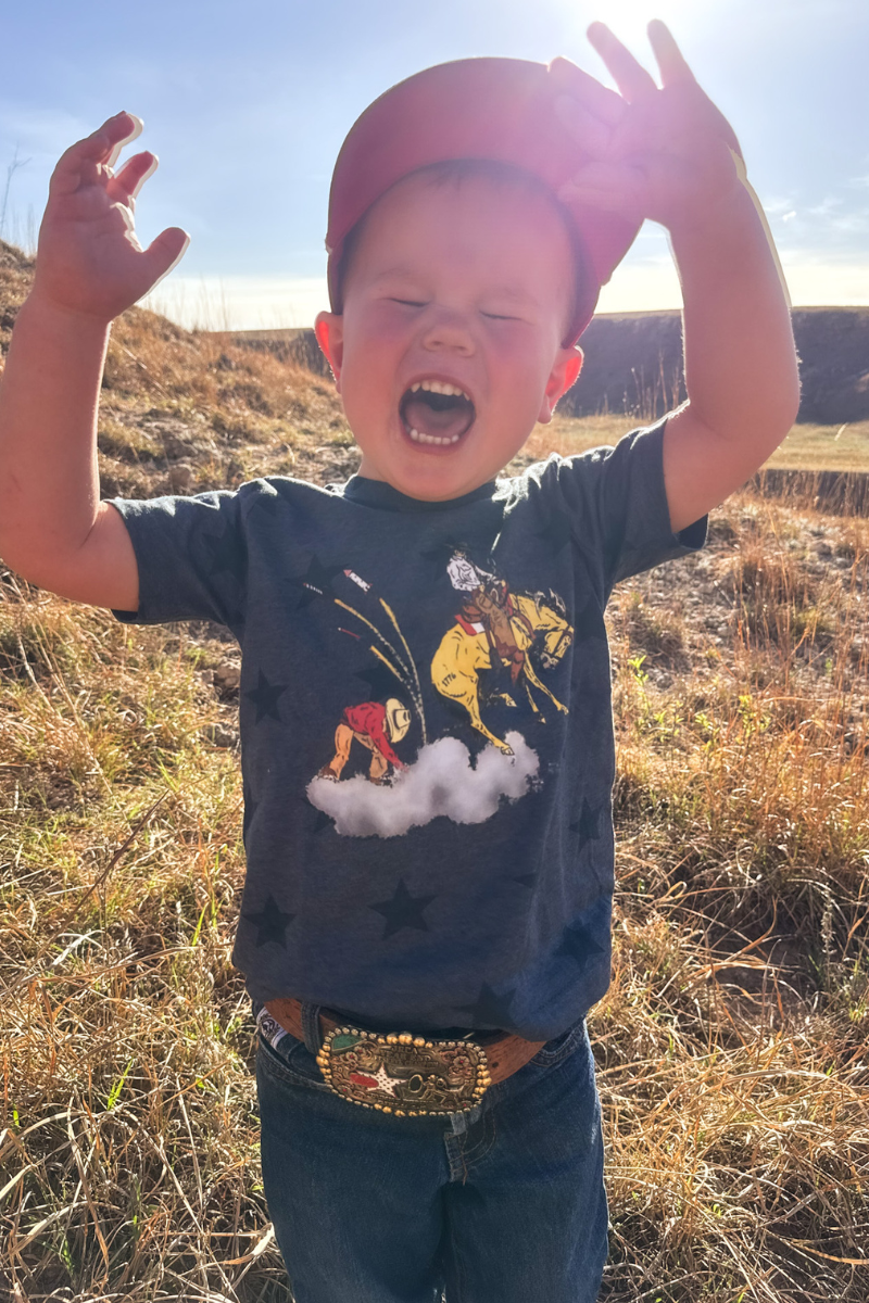 Bold Stripes and Bright Stars Kids Tee