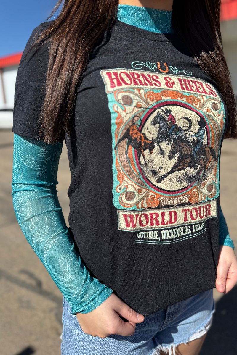 Team Roping World Tour Tee – Sterling Kreek