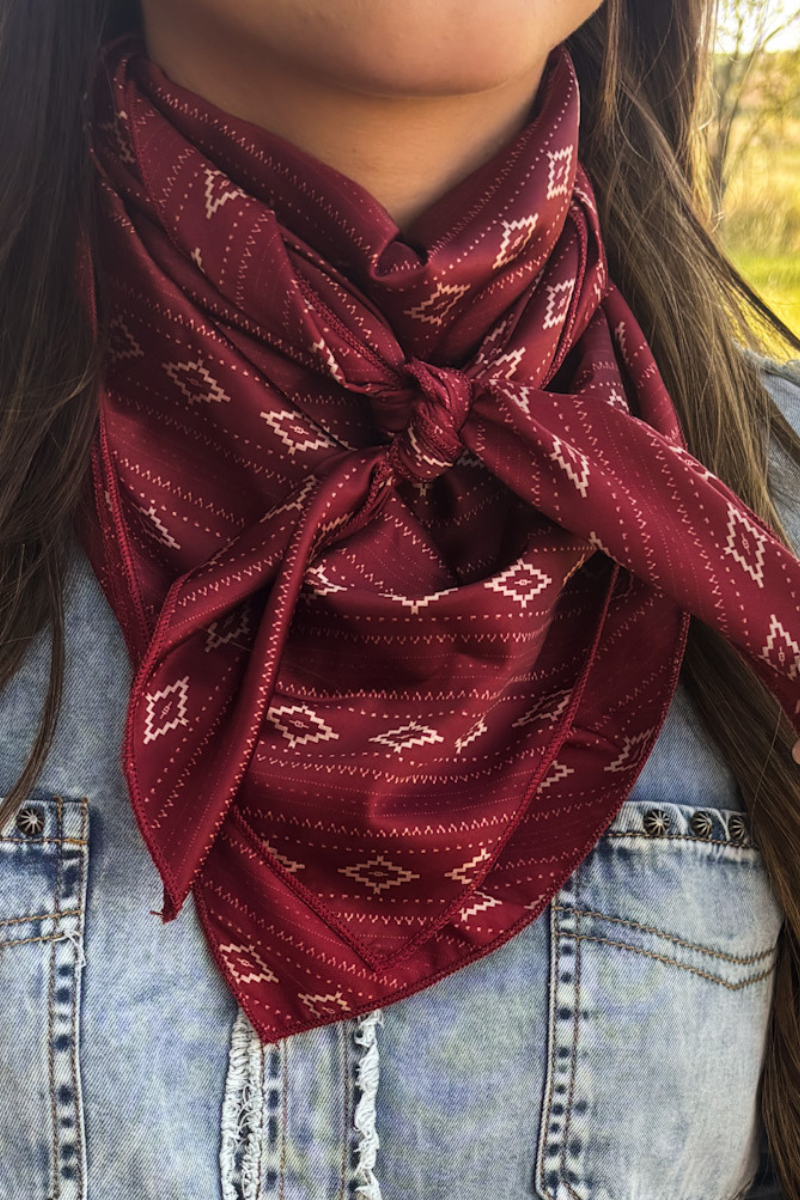 Crimson Dust Wild Rag