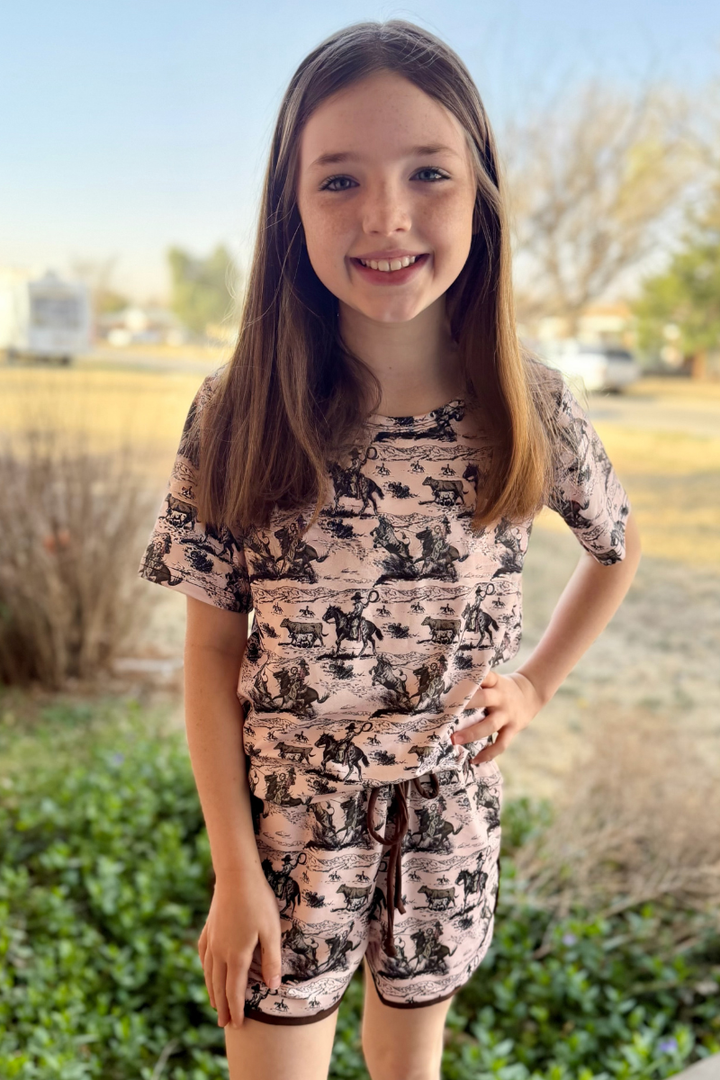 Mini Day Workin Top - Blush