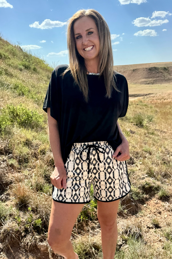 Desert Haven Long Shorts