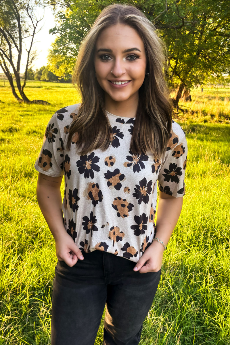 Desert Leopard Top