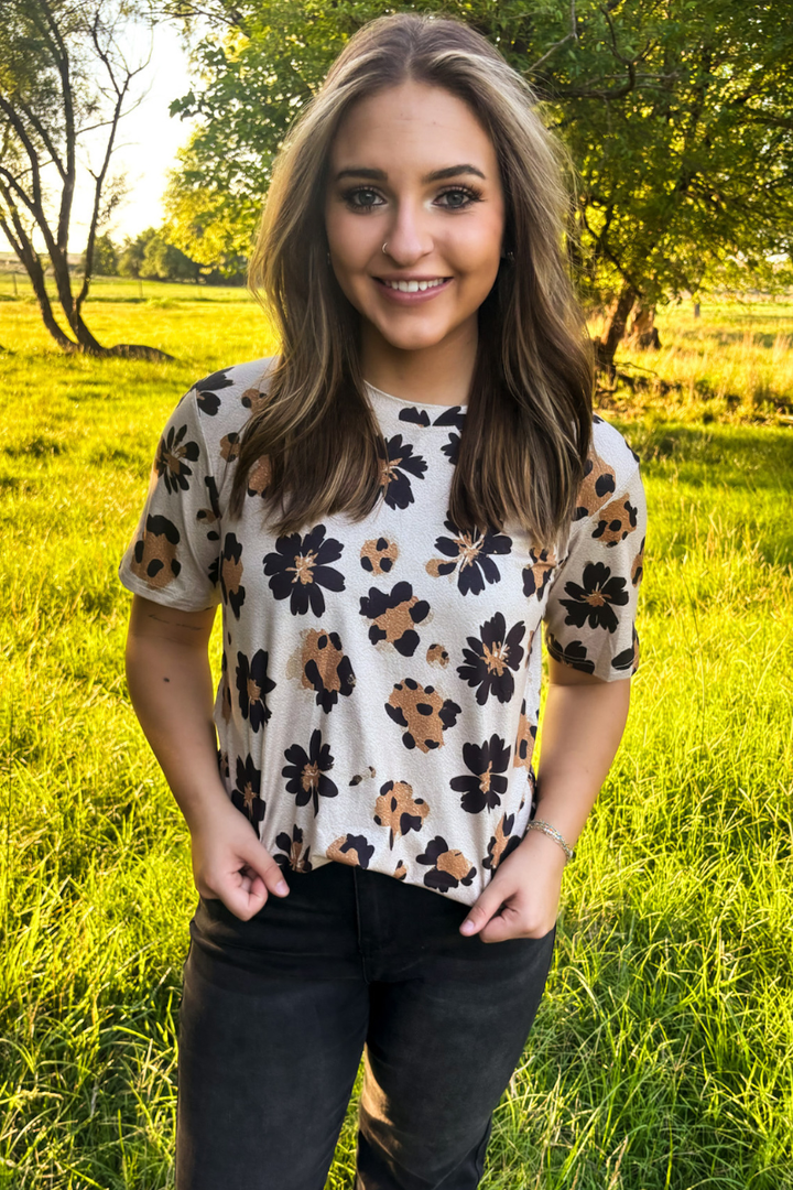 Desert Leopard Top