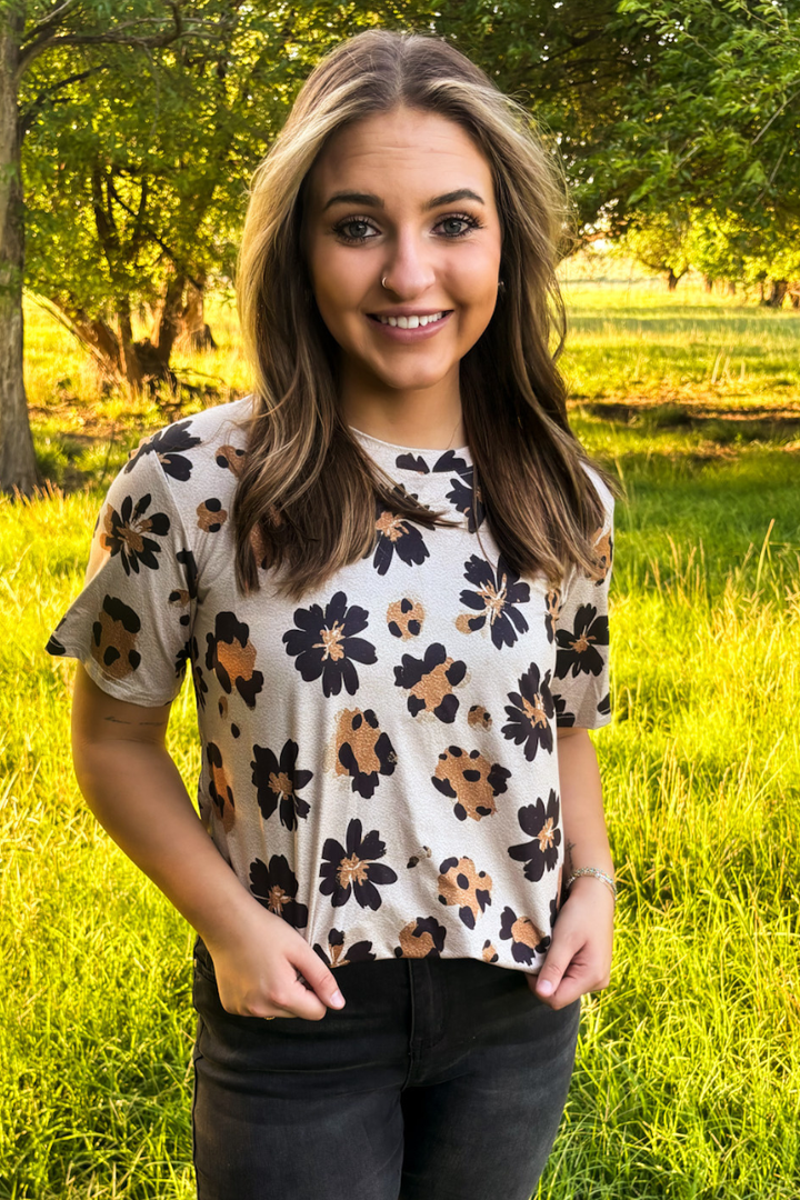 Desert Leopard Top
