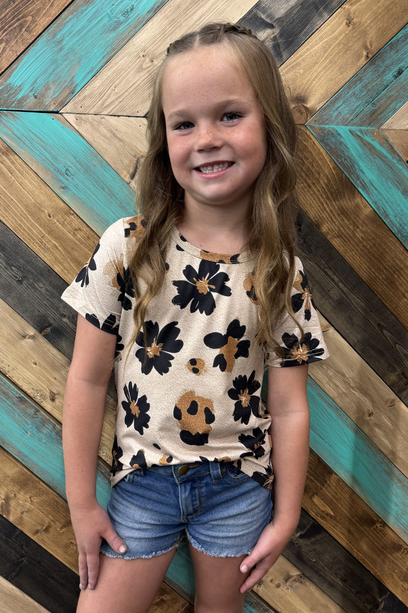 Mini Desert Leopard Top