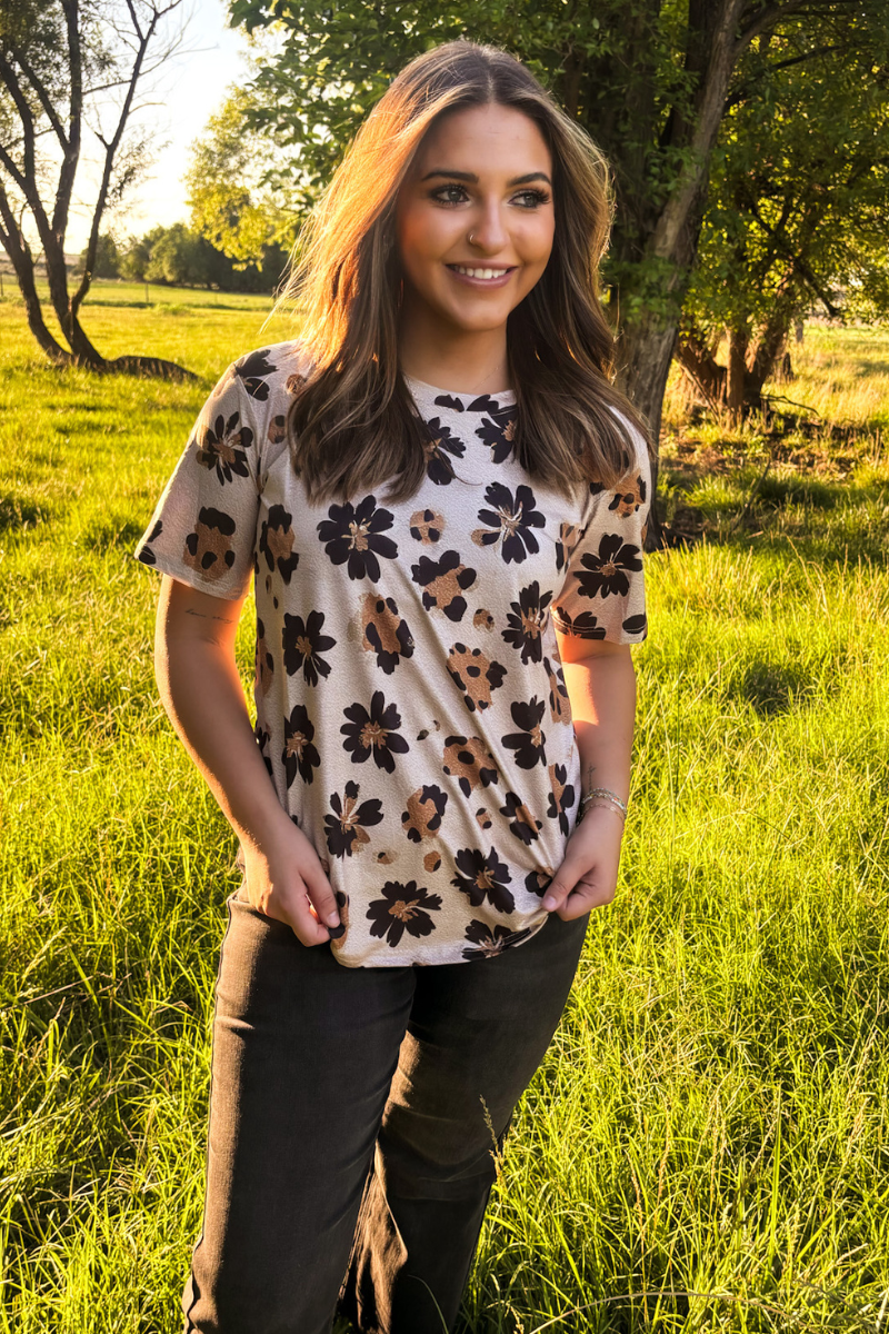 Desert Leopard Top