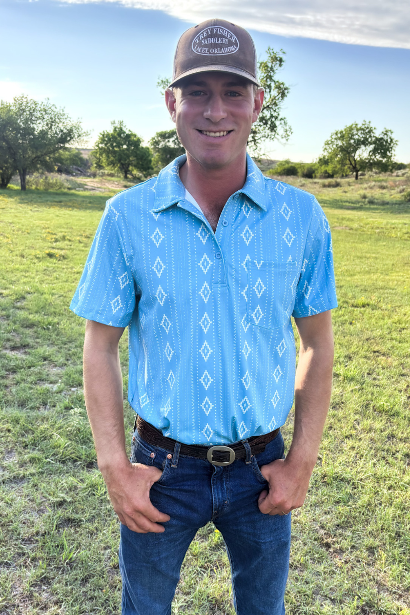 Dusty Blues Polo