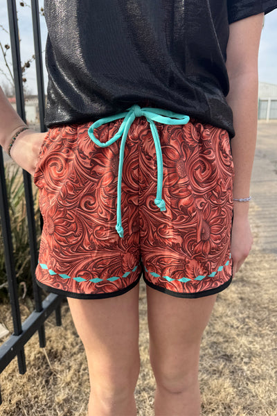 Mini Tooled Beauty Shorts