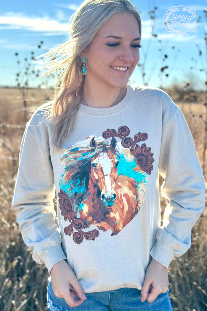 Painted Pony Sweater