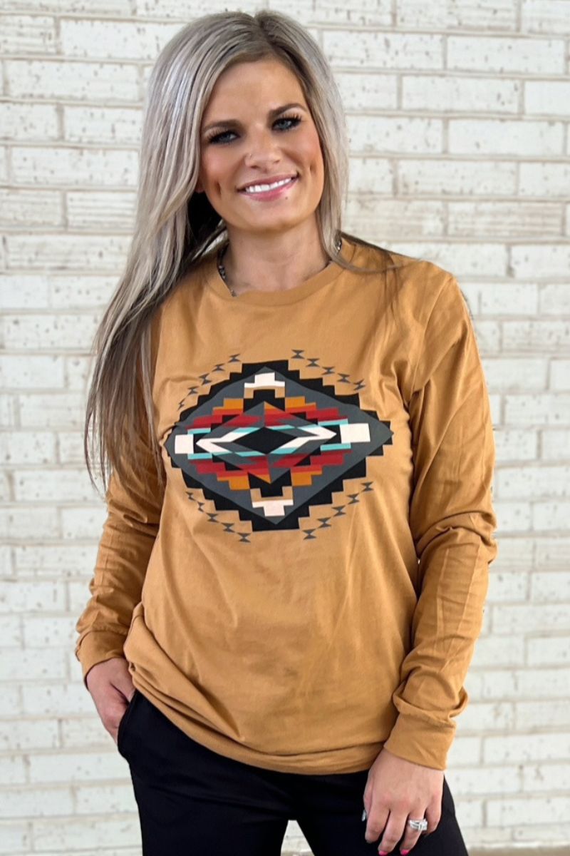 Fall Sunset Long Sleeved Tee