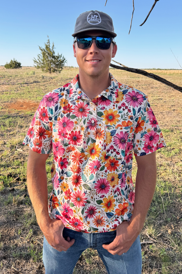 Sunrise Bloom Polo