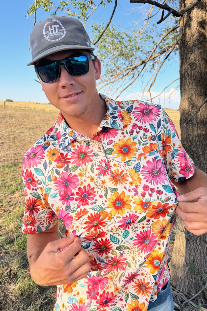 Sunrise Bloom Polo