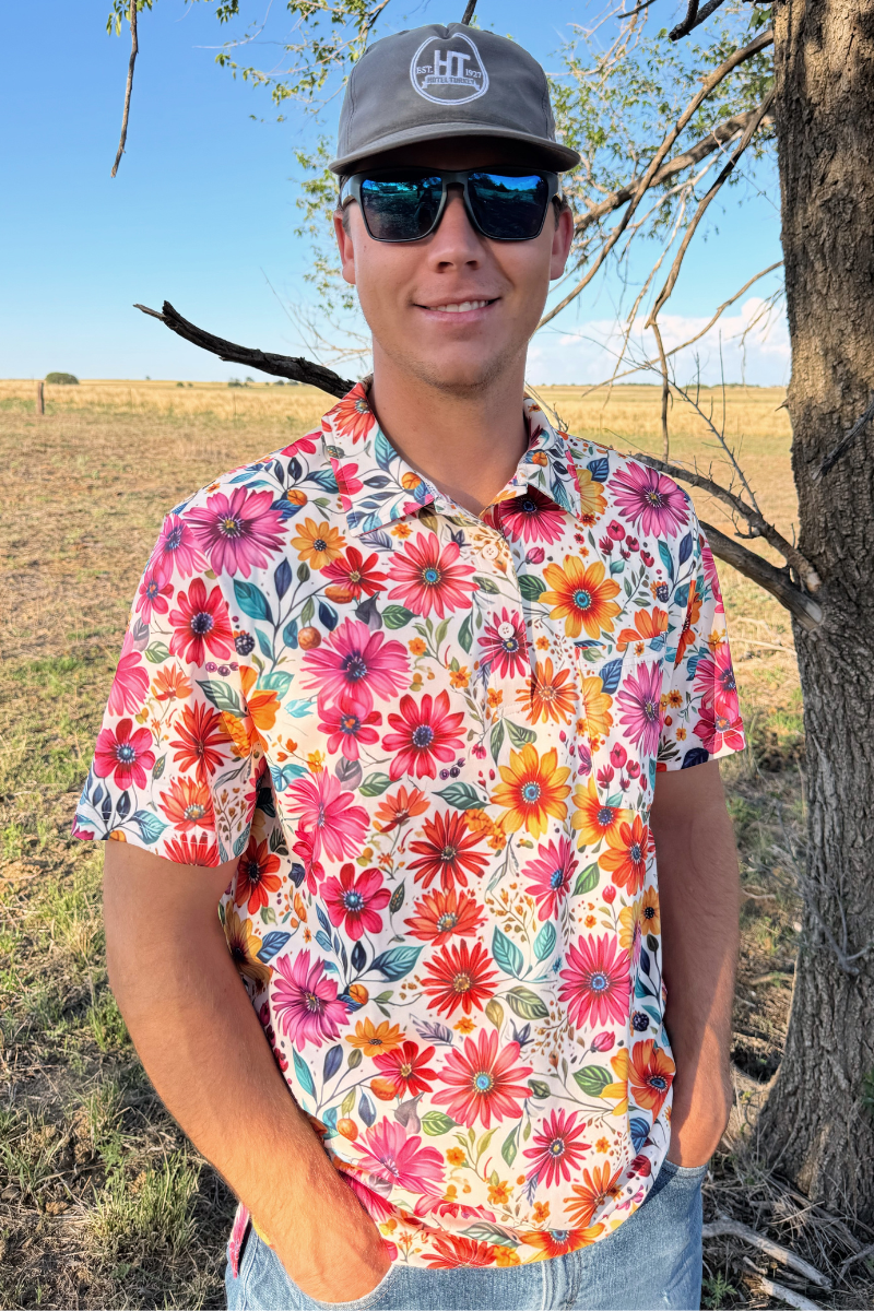 Sunrise Bloom Polo