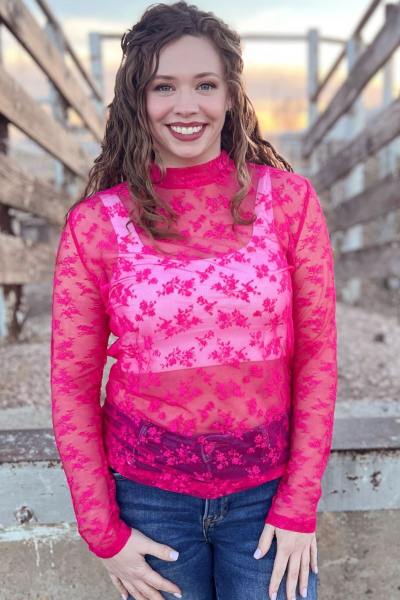 Glenda The Good Lace Top
