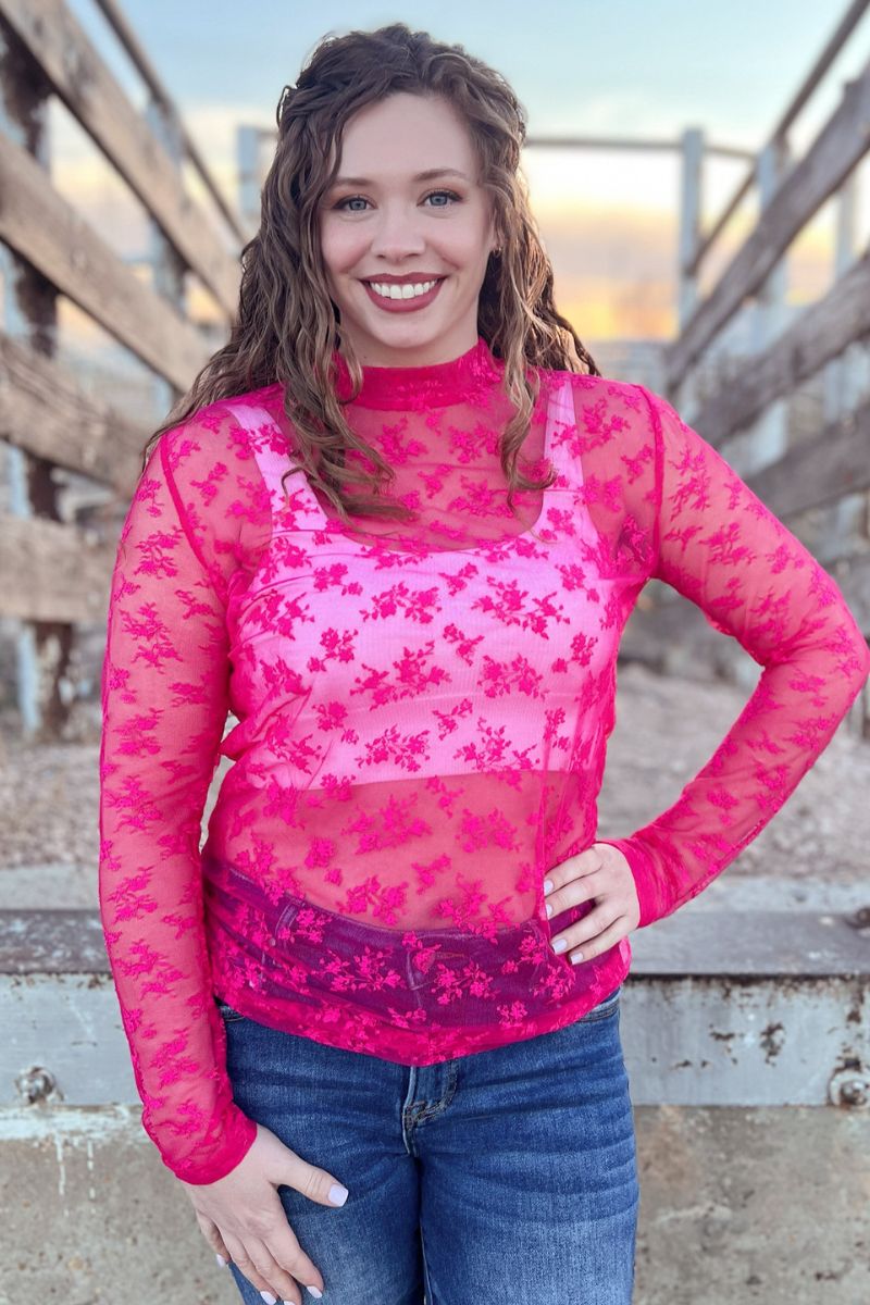 Glenda The Good Lace Top