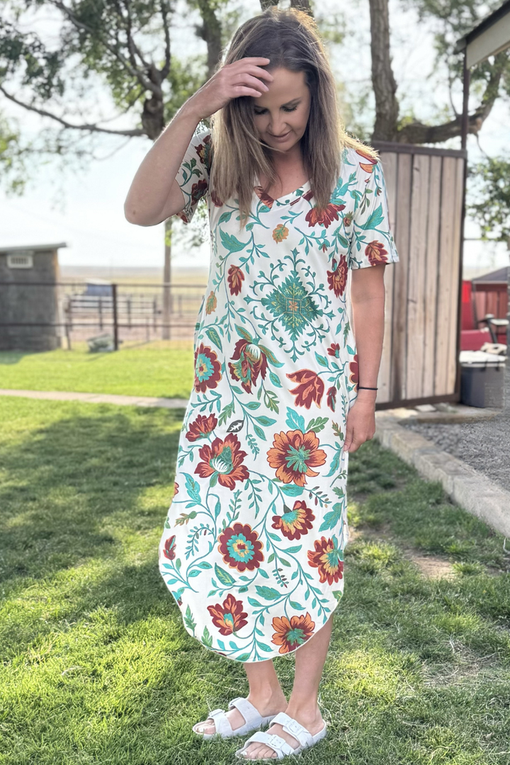 Golden Prairie Maxi Dress