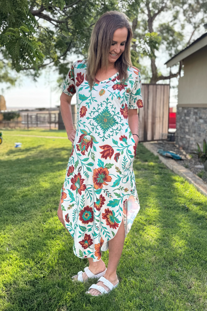 Golden Prairie Maxi Dress