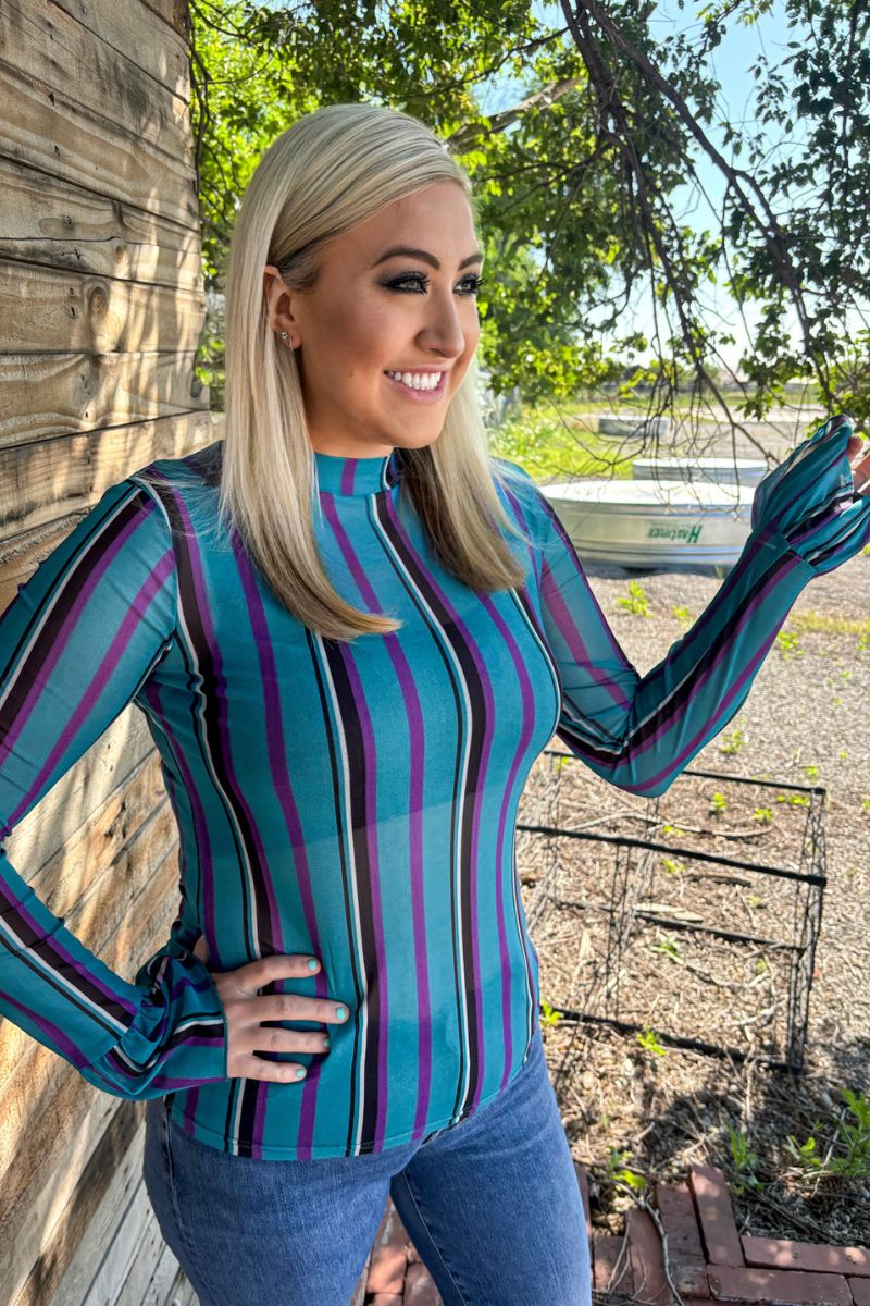 Gotta Be Me Mesh Top