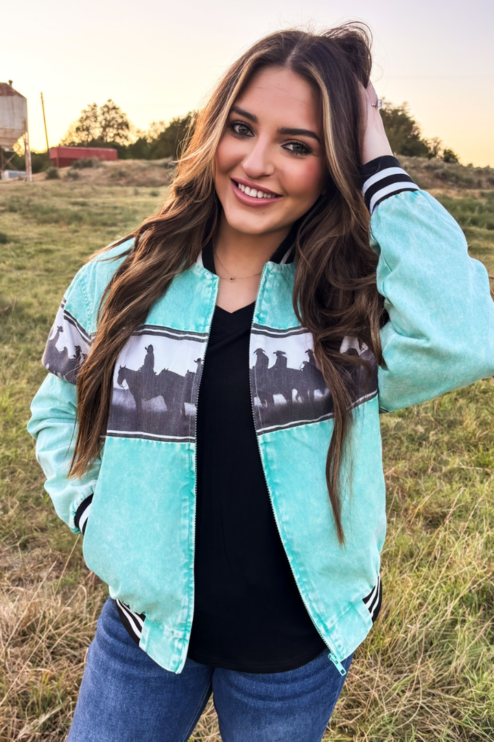 Cowboy Roundup Bomber Jacket