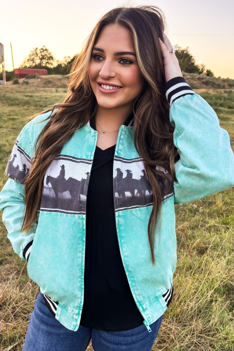 Cowboy Roundup Bomber Jacket