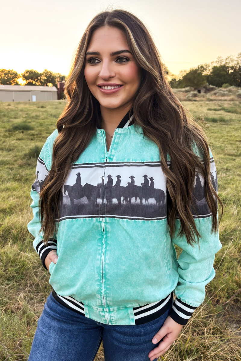 Cowboy Roundup Bomber Jacket