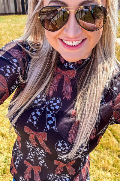 Just A Girl Mesh Top
