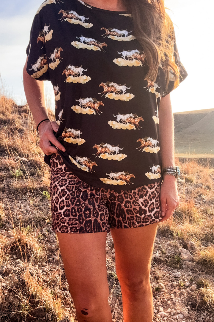 Kitty On The Prowl Shorts