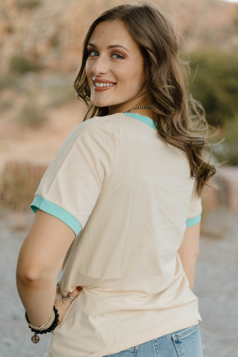 Last Wild Ride Ringer Tee