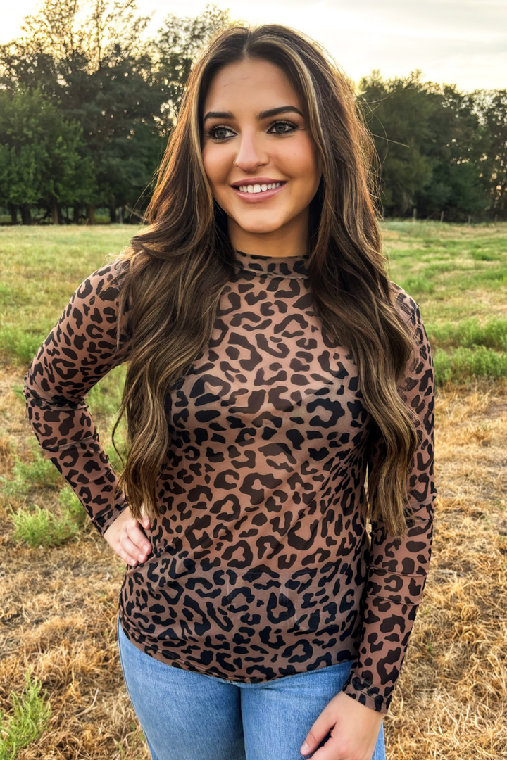 Wild Canyon Mesh Top