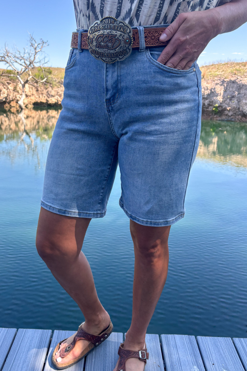 Kreek Bermuda Denim Sorts