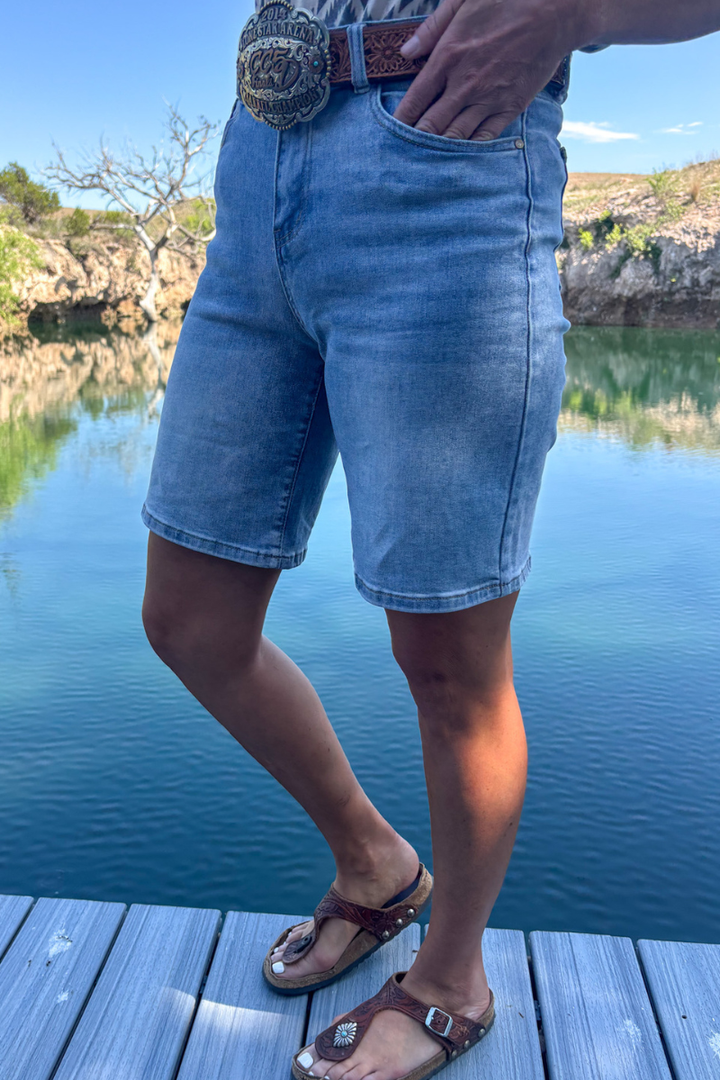 Kreek Bermuda Denim Sorts