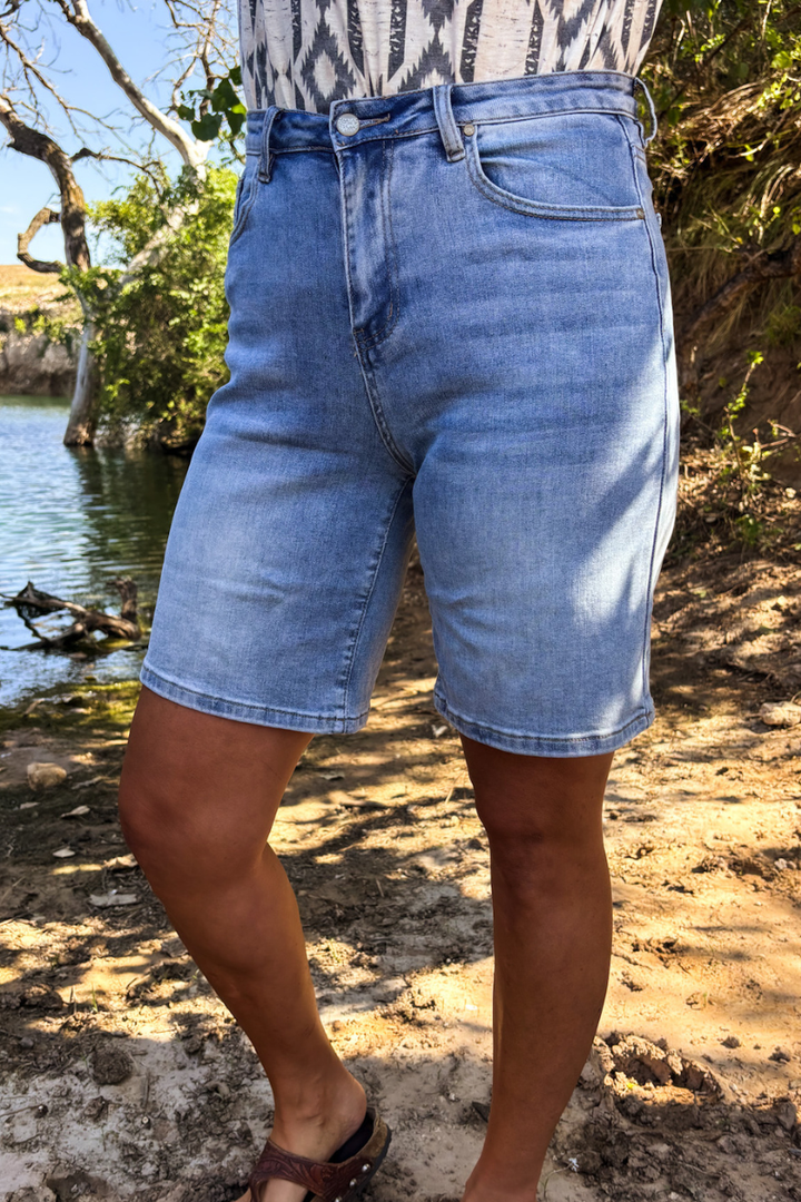 Kreek Bermuda Denim Sorts